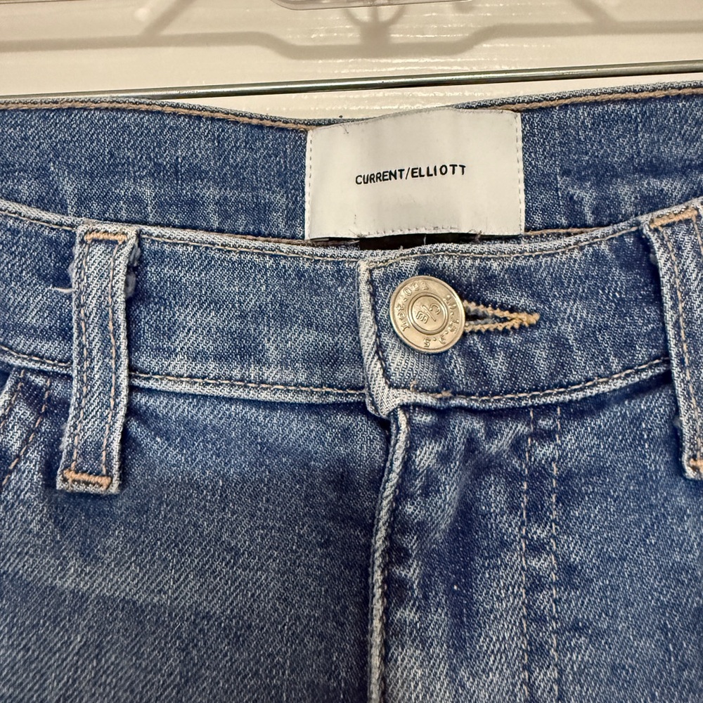 Current/Elliott Women's Mid Rise Jeans - Picture 2 of 5